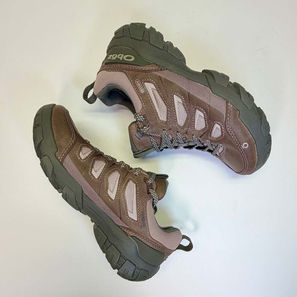Oboz Sawtooth X Low B-DRY Waterproof Hiking Shoes in Lupine Women’s 6
